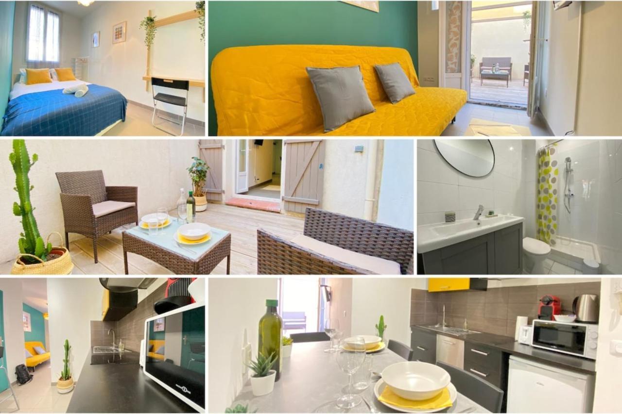HappyHome Terrasse en ville FastWifi Netflix Marseille Eksteriør billede