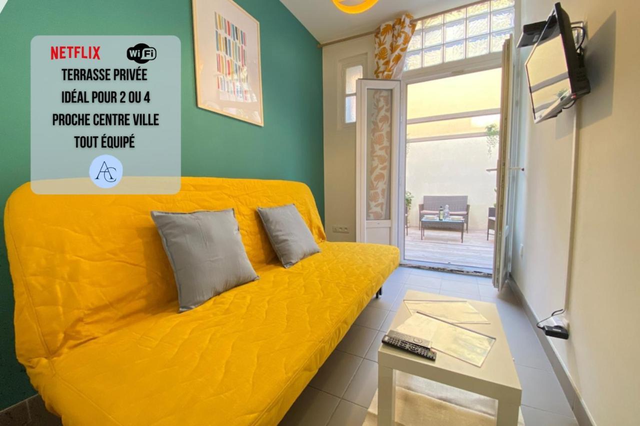 HappyHome Terrasse en ville FastWifi Netflix Marseille Eksteriør billede